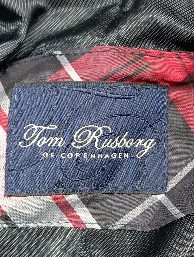 TOM RUSBORG Wollmantel Bild 3