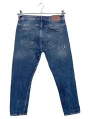 Vorschaubild 2 von Herren Destroyed Jeans W30/46/S Blau Casual Denim Hose