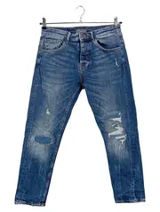 Vorschaubild 1 von Herren Destroyed Jeans W30/46/S Blau Casual Denim Hose