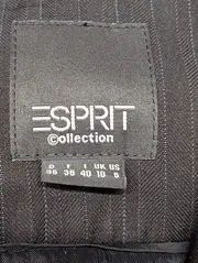 Vorschaubild 3 von Damen Blazer Schwarz Nadelstreifen Business Elegant Gr. 36/S