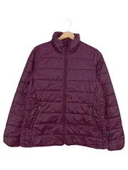 Vorschaubild 1 von Damen Steppjacke Gr. 40/L Lila Klassisch Outdoor Freizeit