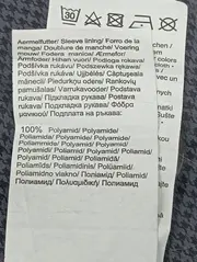 Vorschaubild 5 von Damen Blazer Gr. 38/M Grau Klassisch Business Baumwolle