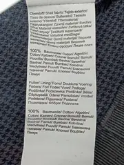 Vorschaubild 4 von Damen Blazer Gr. 38/M Grau Klassisch Business Baumwolle