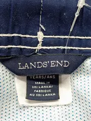 Vorschaubild 3 von LANDS END Kinder Badeshorts Gr. 152 Blau Casual Schwimmshorts