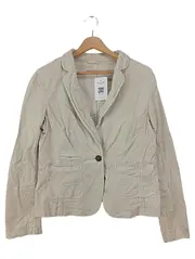 Vorschaubild 1 von MARC O POLO Damen Blazer Cord Beige Gr. 40/M Ellenbogen Patches Klassisch