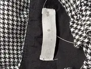 Vorschaubild 3 von Mädchen Blusenkleid Gr. 134 Schwarz Weiß Kariert Klassisch Preppy