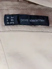 Vorschaubild 3 von Damen Stoffhose Gr. 34 Beige Klassisch Basic Business