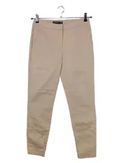 Vorschaubild 1 von Damen Stoffhose Gr. 34 Beige Klassisch Basic Business