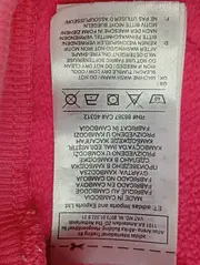 Vorschaubild 4 von Kinder Pullover Gr. 74 Rosa Sweatshirt Logo-Print Basic