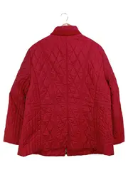 Vorschaubild 2 von Damen Steppjacke Gr. 40/L Rot Klassisch