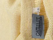 Vorschaubild 3 von Damen Pullunder Gr. 36/S Gelb Casual Basic Strick Weste Ärmellos