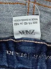 Vorschaubild 3 von Kinder Jeans Slim Fit Gr. 152 Blau Casual