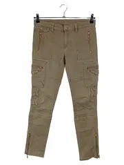 Vorschaubild 1 von Damen Cargohose Grün Gr. 36/W28 Casual Modern
