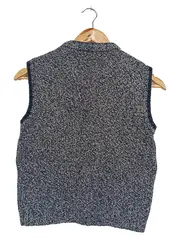 Vorschaubild 2 von MARC O POLO Kinder Pullunder Gr. 140 Blau Meliert Casual Baumwolle