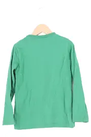 Vorschaubild 2 von Langarmshirt Kinder Gr. 92 Grün Affen Motiv Baumwolle Casual