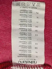 Vorschaubild 4 von Damen Sweatjacke Gr. 34/XS Rot Kapuze Reißverschluss Streetwear