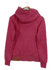 Vorschaubild 2 von Damen Sweatjacke Gr. 34/XS Rot Kapuze Reißverschluss Streetwear
