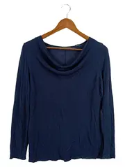 Vorschaubild 1 von Damen Pullover Gr. 40/M Blau Viskose Langarm Casual
