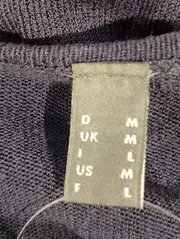 Vorschaubild 4 von Damen Pullover Gr. 40/M Blau Viskose Langarm Casual