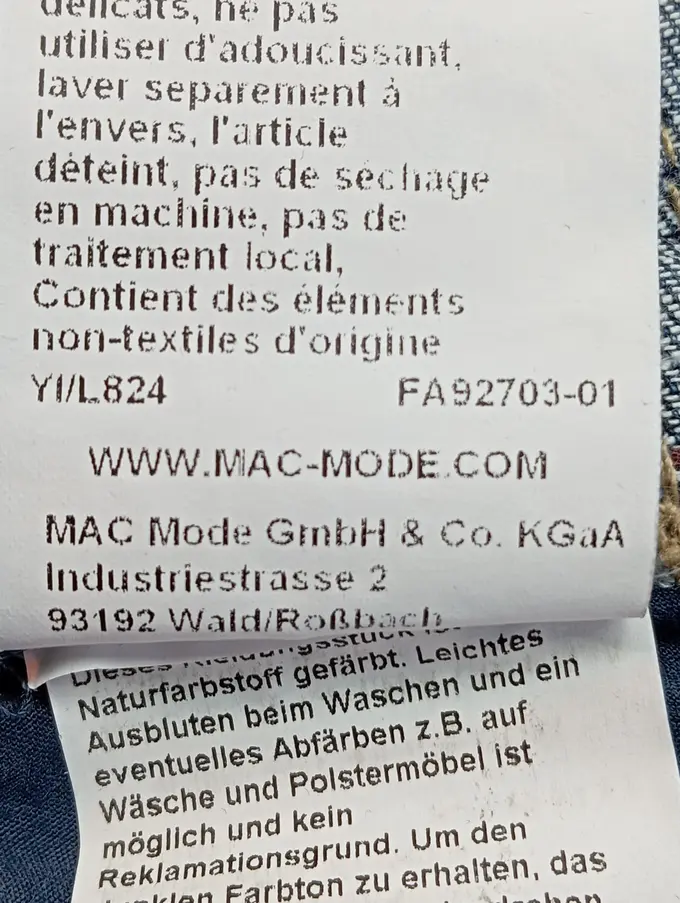 MAC JEANS Destroyed Jeans Bild 5
