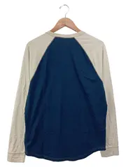 Vorschaubild 2 von Herren Sweatshirt L/52 Blau Beige Casual Sportlich Langarm