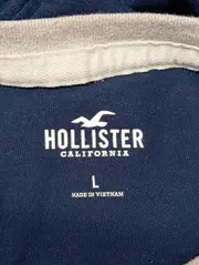 Vorschaubild 3 von Herren Sweatshirt L/52 Blau Beige Casual Sportlich Langarm