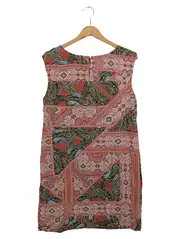 Vorschaubild 2 von Damen Blusenkleid Gr. 40 L Mehrfarbig Paisley Viskose Sommer