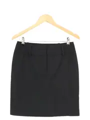 Vorschaubild 1 von Damen Bleistiftrock Gr. 36/S Schwarz Business Rock Büro Elegant