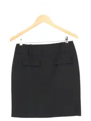 Vorschaubild 2 von Damen Bleistiftrock Gr. 36/S Schwarz Business Rock Büro Elegant