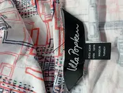 Vorschaubild 3 von Damen T-Shirt Gr. 42/44 Weiß Grafisch Casual Modern