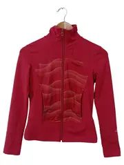 Vorschaubild 1 von Damen Trainingsjacke Sportlich Rot Gr. 36/S Polyester Reißverschluss
