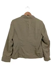 Vorschaubild 2 von Damen Leichte Jacke Gr. 38/M Beige Klassisch Elegant Viskose