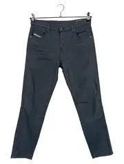 Vorschaubild 1 von BABHILA Damen Jeans Regular Fit W29/L32 Grau Streetwear Casual