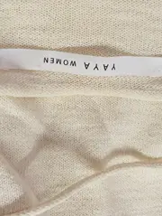 Vorschaubild 3 von Damen Pullover Gr. 32/XXS Beige Casual Basic Baumwolle Kaschmir