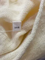 Vorschaubild 4 von Damen Pullover Gr. 32/XXS Beige Casual Basic Baumwolle Kaschmir