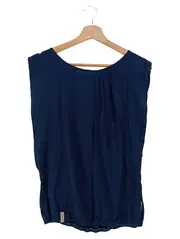 Vorschaubild 1 von Damen Top Blau Gr. 34/XS Viskose Casual Streetwear