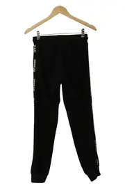 Vorschaubild 2 von Damen Jogginghose Gr. 38/M Schwarz Sportlich Casual Baumwolle