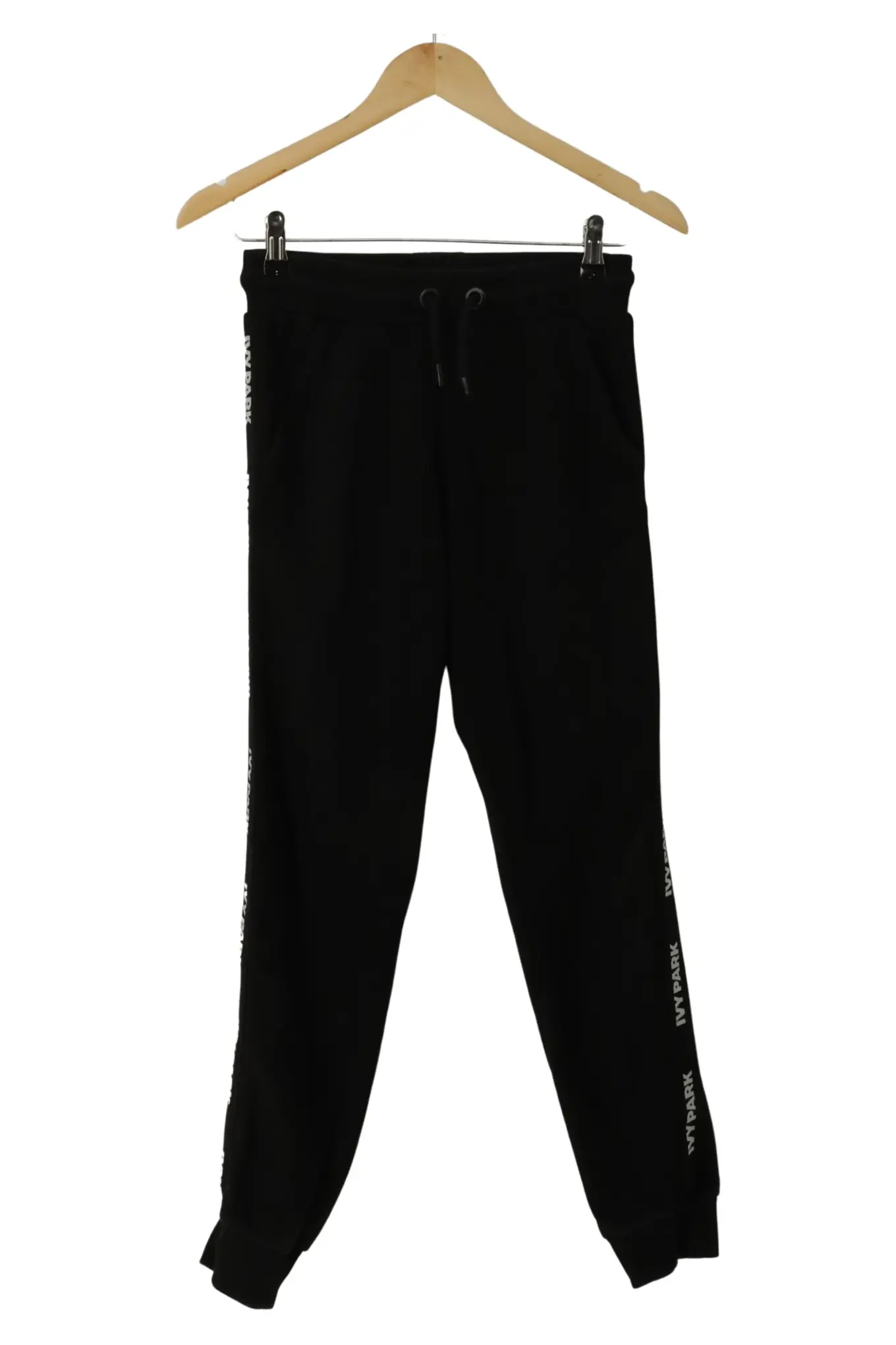 IVY PARK Damen Jogginghose Gr. 38/M Schwarz Sportlich Casual Baumwolle