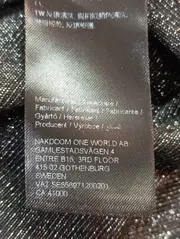 Vorschaubild 6 von Damen Body Gr. 36/S Grau Elegant Langarm Glitzer Party