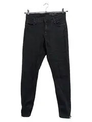 Vorschaubild 1 von Damen Mom Jeans W31 L34 Schwarz Casual NMKIMMY Ankle Zip