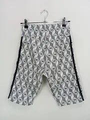Vorschaubild 2 von Damen Sport Shorts Gr. 34/XS Weiß Logo-Print Sportlich