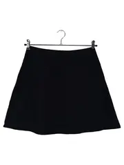 Vorschaubild 2 von Bleistiftrock Damen Gr. 36/S Schwarz Elegant Business Midirock