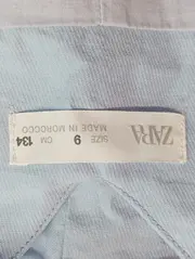 Vorschaubild 3 von Kinder Sommerkleid Blau Gr. 134 Casual Trägerkleid Baumwolle