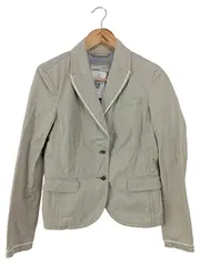 Vorschaubild 1 von Damen Blazer 38/M Beige Klassisch Business Baumwolle