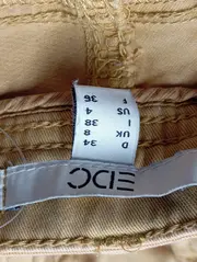 Vorschaubild 3 von EDC Damen Jeans Straight Leg W26/34/XS Braun Casual Stretch Hose