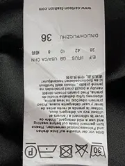 Vorschaubild 4 von Damen Bluse Schwarz Gr. 36/S Elegant Minimalistisch