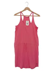 Vorschaubild 1 von Damen Freizeitkleid Gr. 38/M Rosa Casual Sommerkleid Baumwolle