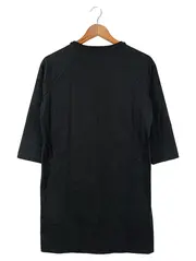Vorschaubild 2 von Damen Freizeitkleid Gr. 36/S Schwarz Baumwolle Polyester Lederdetails
