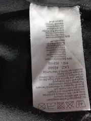 Vorschaubild 5 von Damen Stoffhose Gr. 40 L Schwarz Gepunktet Casual