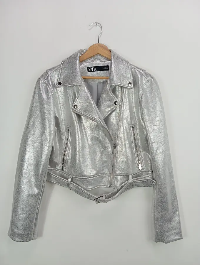 ZARA Lederjacke Bild 2